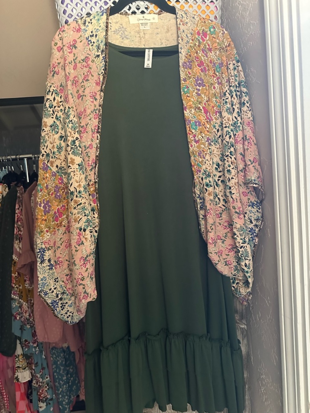 Young Threads Floral Bolero
